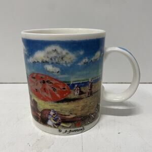 Chaleur Master Impressionists Monet Seaside Sail Boats Mug D Burrows